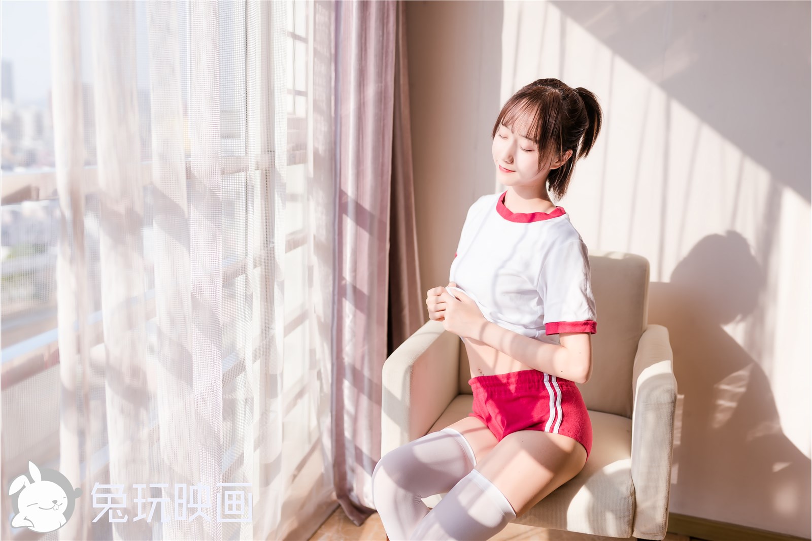 Rabbit playing with Yinghua VOL.089 Sweet Girl(28)